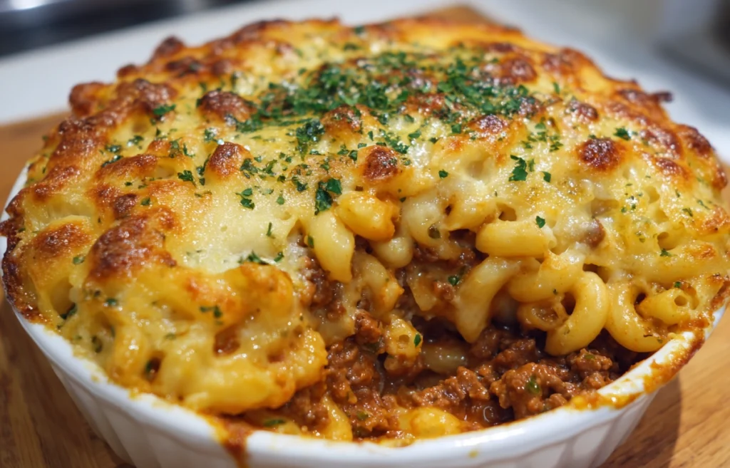 Beef Mince Macaroni Pie Recipe