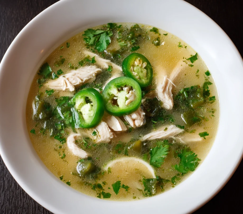 Chicken Poblano Soup