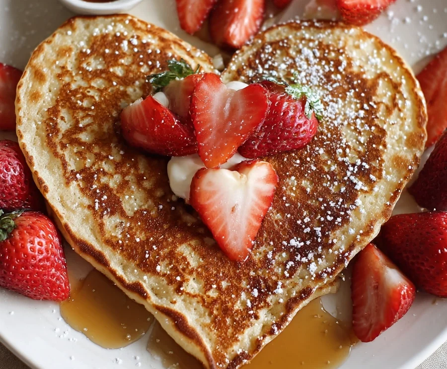 Heart Shaped Pancake