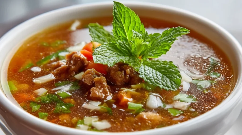 Lamb and Peanut Encebollado Soup