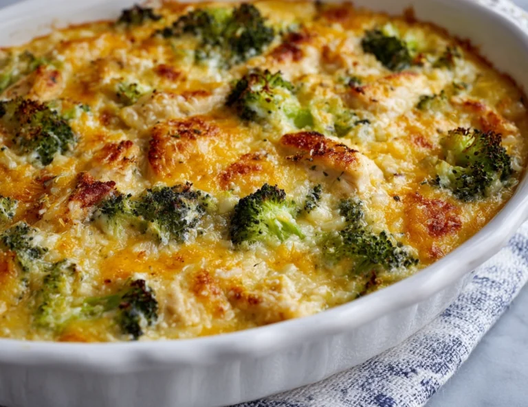 chicken broccoli rice casserole