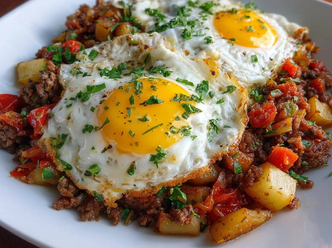 easy hamburger hash recipe