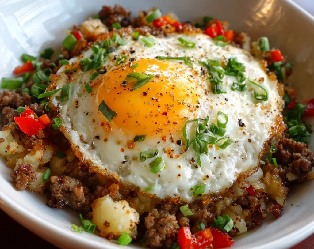 easy hamburger hash recipe