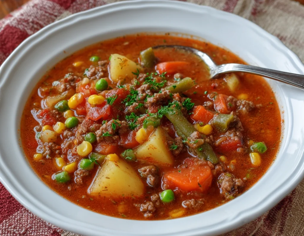 hamburger soup