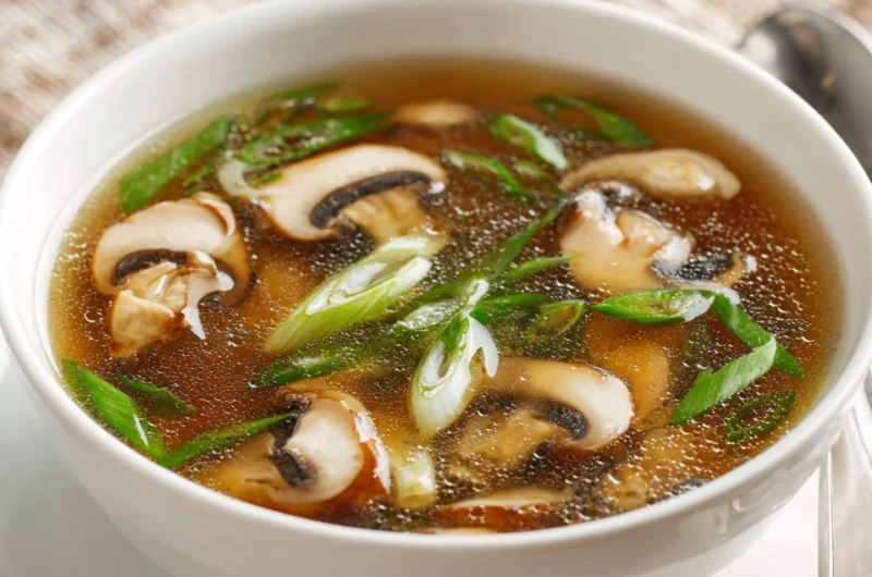 Simple and Delicious Japanese Mushroom Soup Ready in Minutes