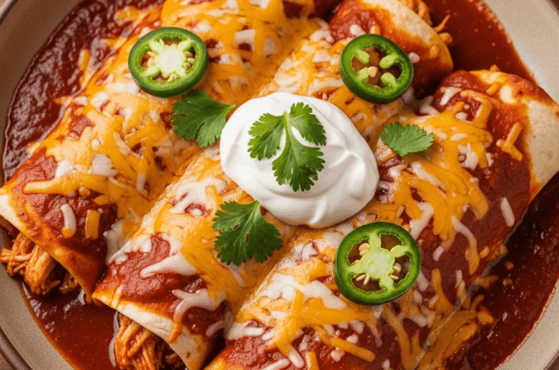 Cheesy Chicken Enchiladas That Everyone Will Love