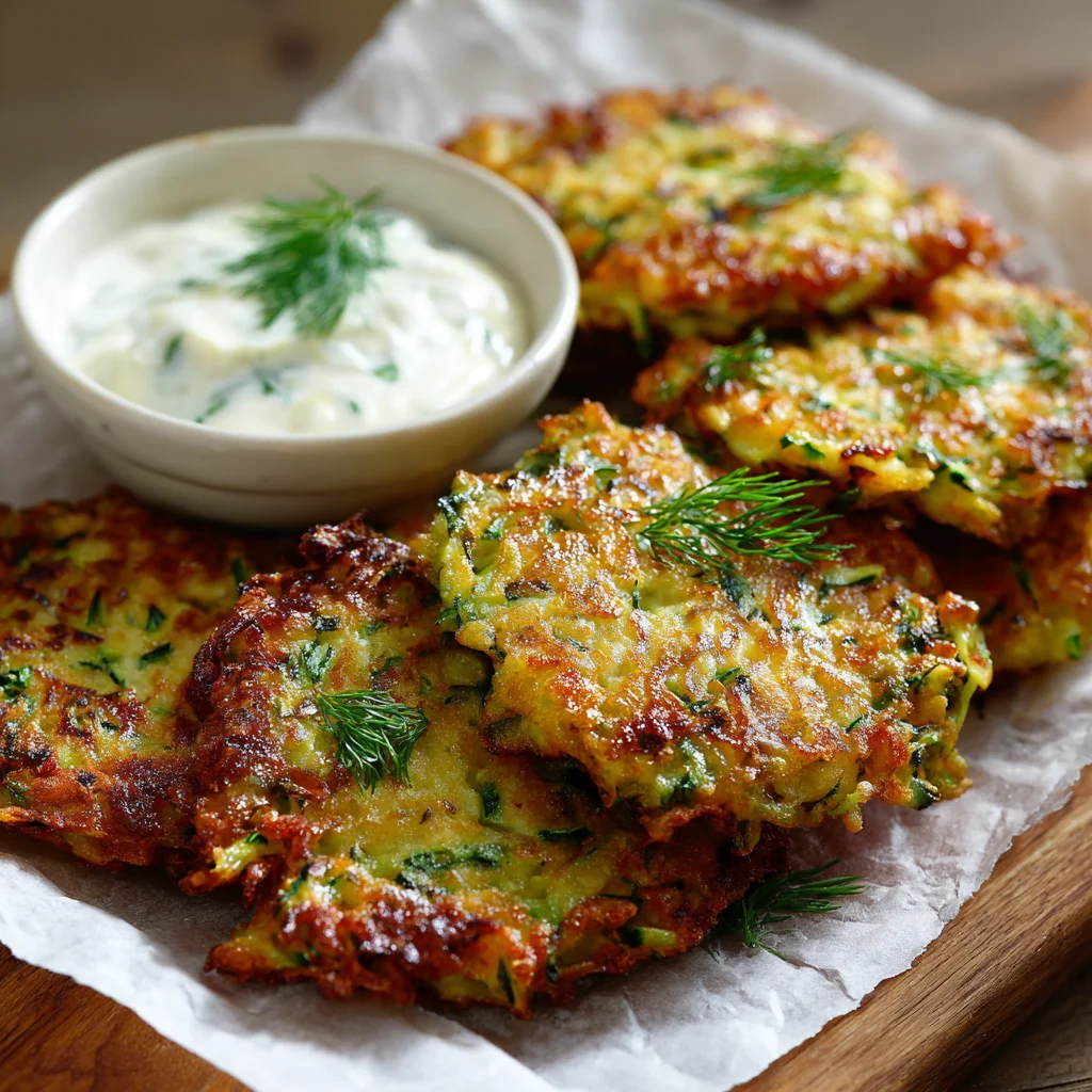 Crispy Zucchini Fritters You Can Make in Minutes!