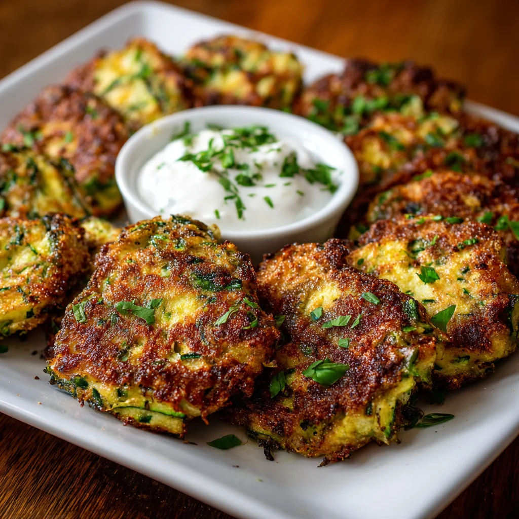 Crispy Zucchini Fritters You Can Make in Minutes!