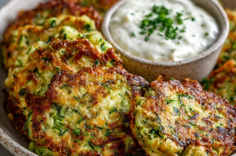 Crispy Zucchini Fritters You Can Make in Minutes!