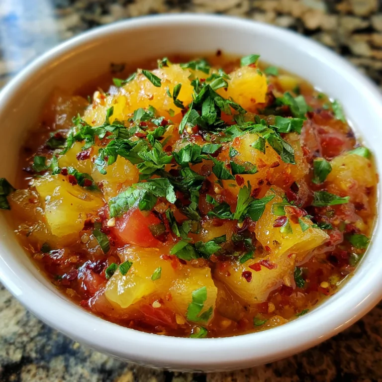 Easy Homemade Pineapple Chutney for Any Meal