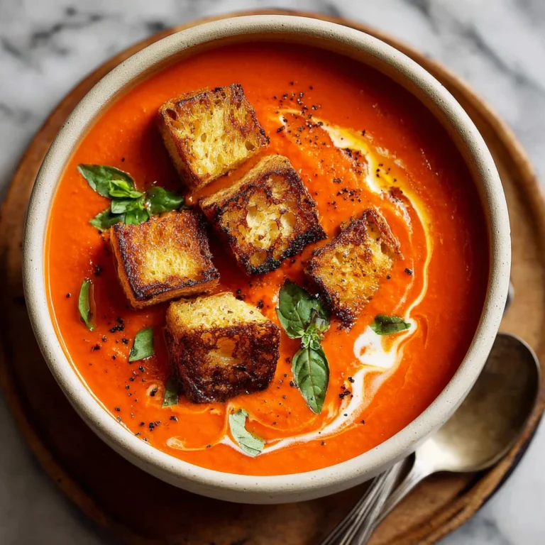 The Best Homemade Vegan Tomato Soup Recipe