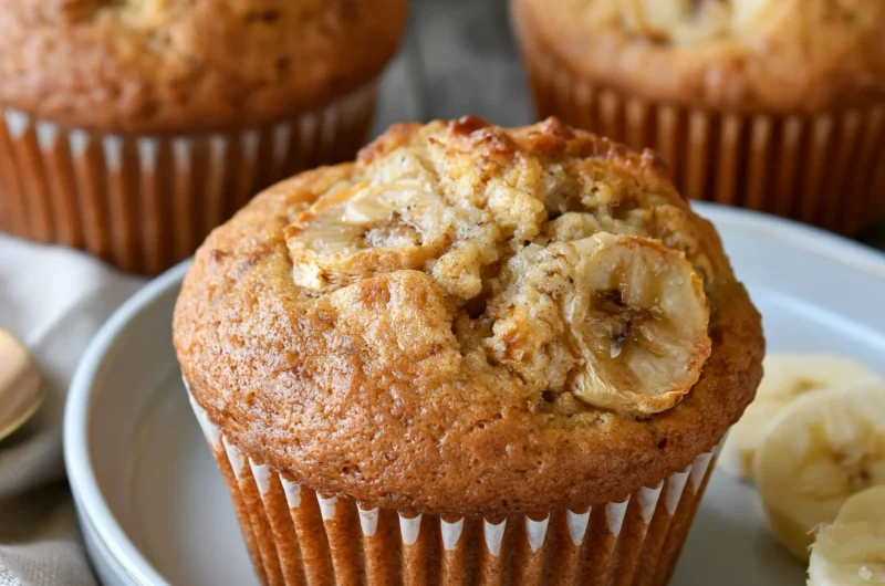 Easy Banana Bread Muffins Recipe