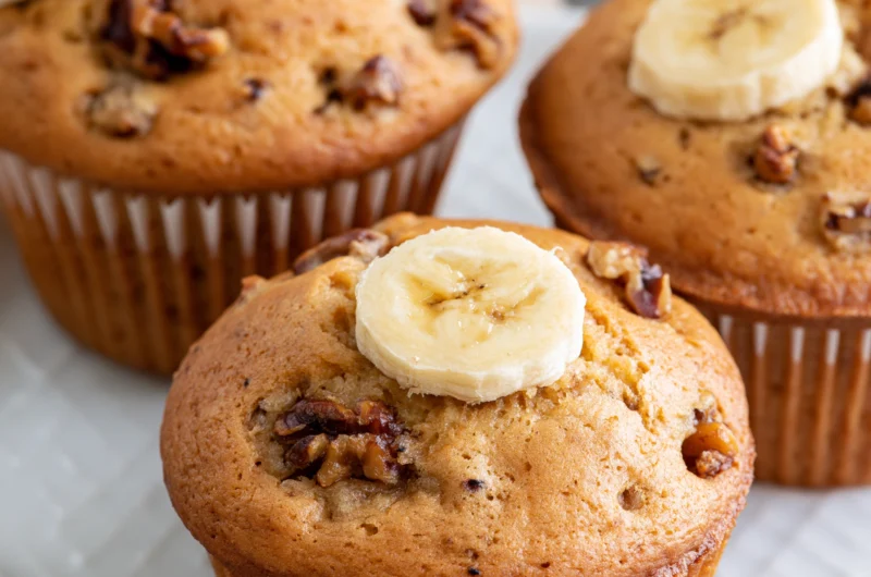 Easy Banana Muffins Recipe