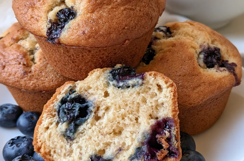 Easy Blueberry Muffins Recipe