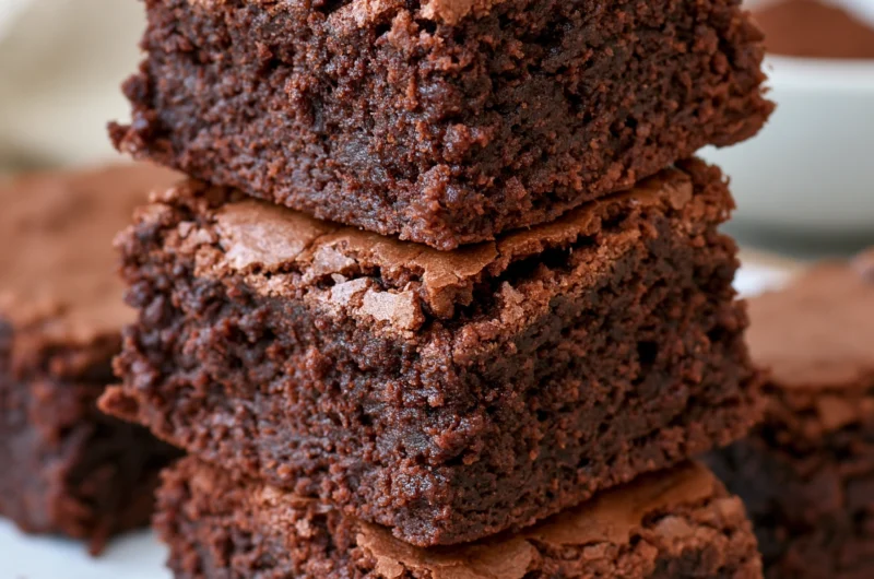 Easy Fudgy Brownies Recipe