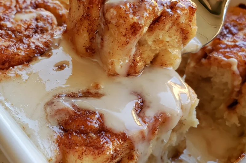 Easy Cinnamon Roll Casserole Recipe