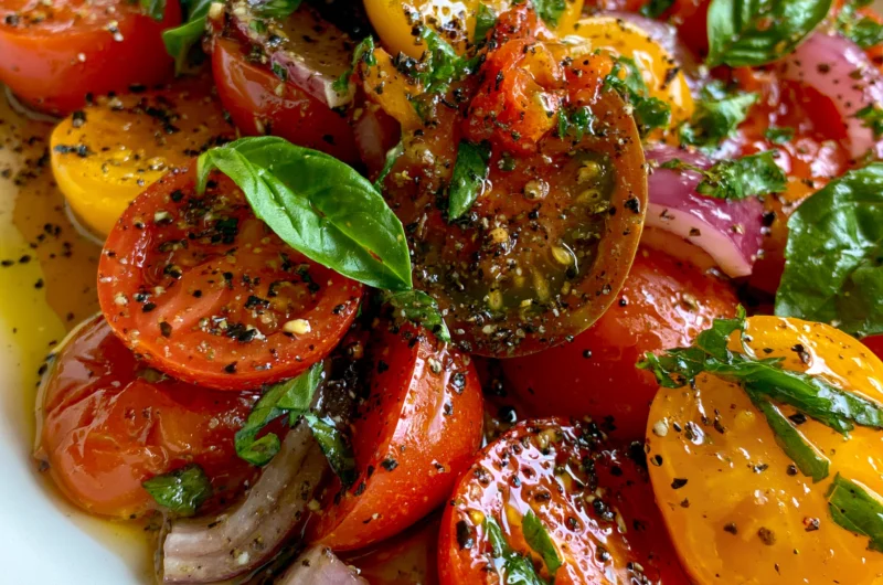 Easy Tomato Salad Recipe