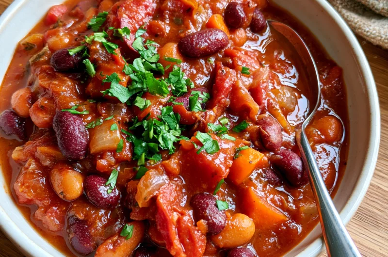 Easy Vegetarian Chili Recipe