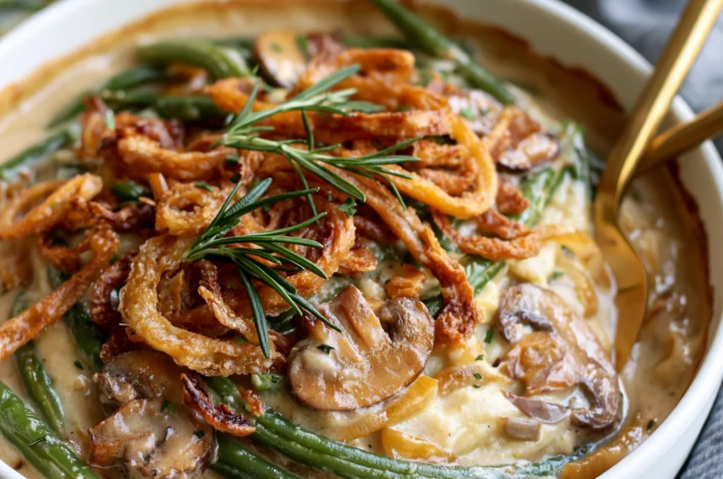 Easy Green Bean Casserole Recipe