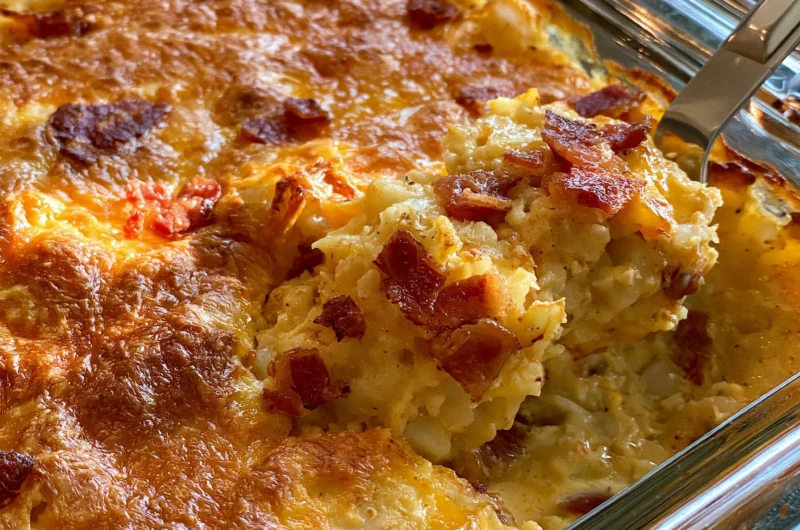 Easy Hash Brown Casserole Recipe