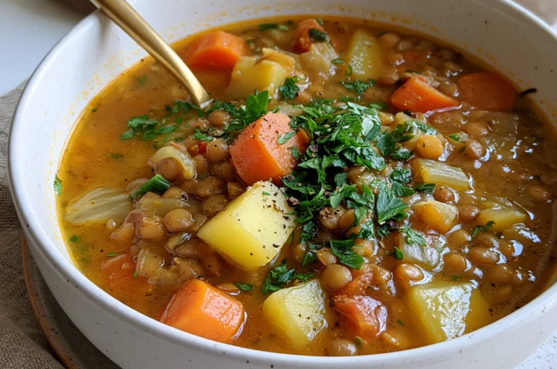 Easy Lentil Soup Recipe