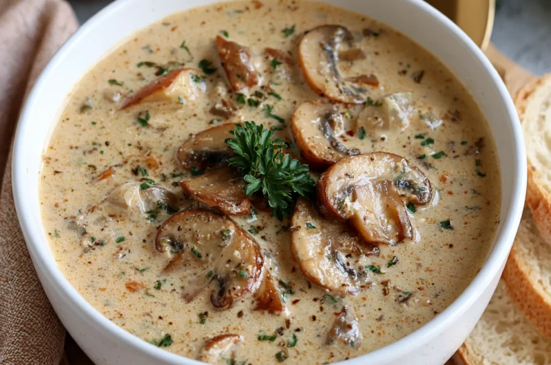 Easy Mushroom Soup Recipe