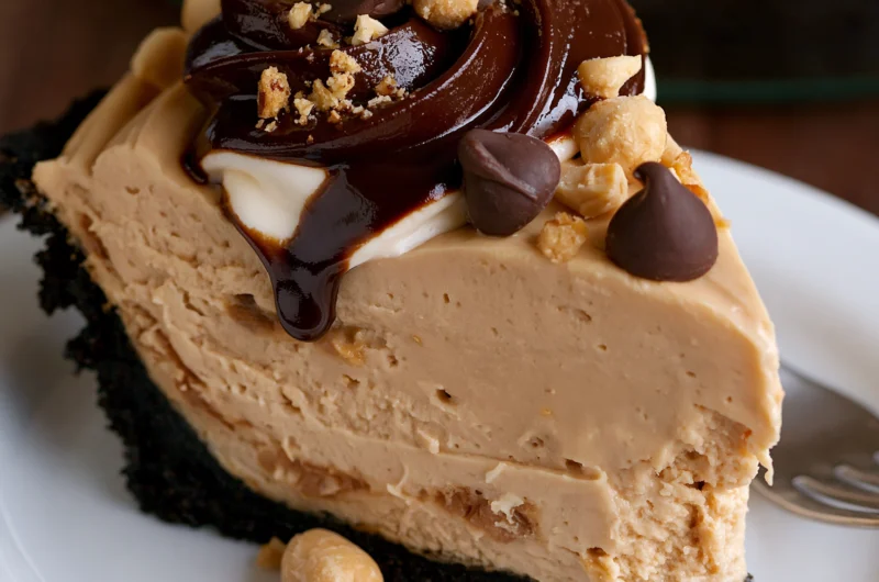 Easy No-Bake Peanut Butter Pie Recipe