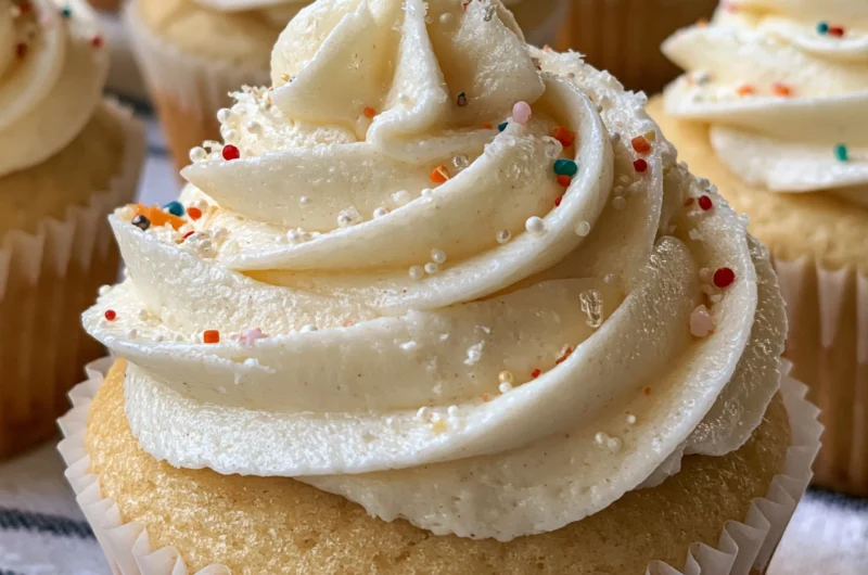 Easy Vanilla Cupcakes Recipe